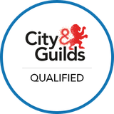 City & Guilds qualified logo